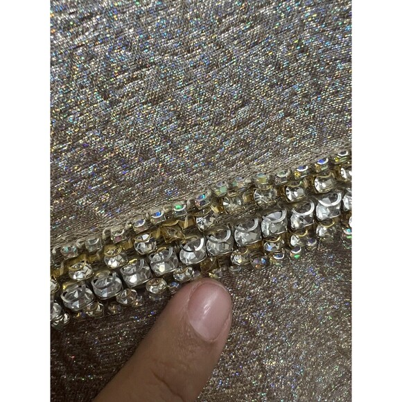 Mac Duggal One Shoulder Metallic Ruffled Evening Gown Dress Size 6 $598 - Picture 12 of 16